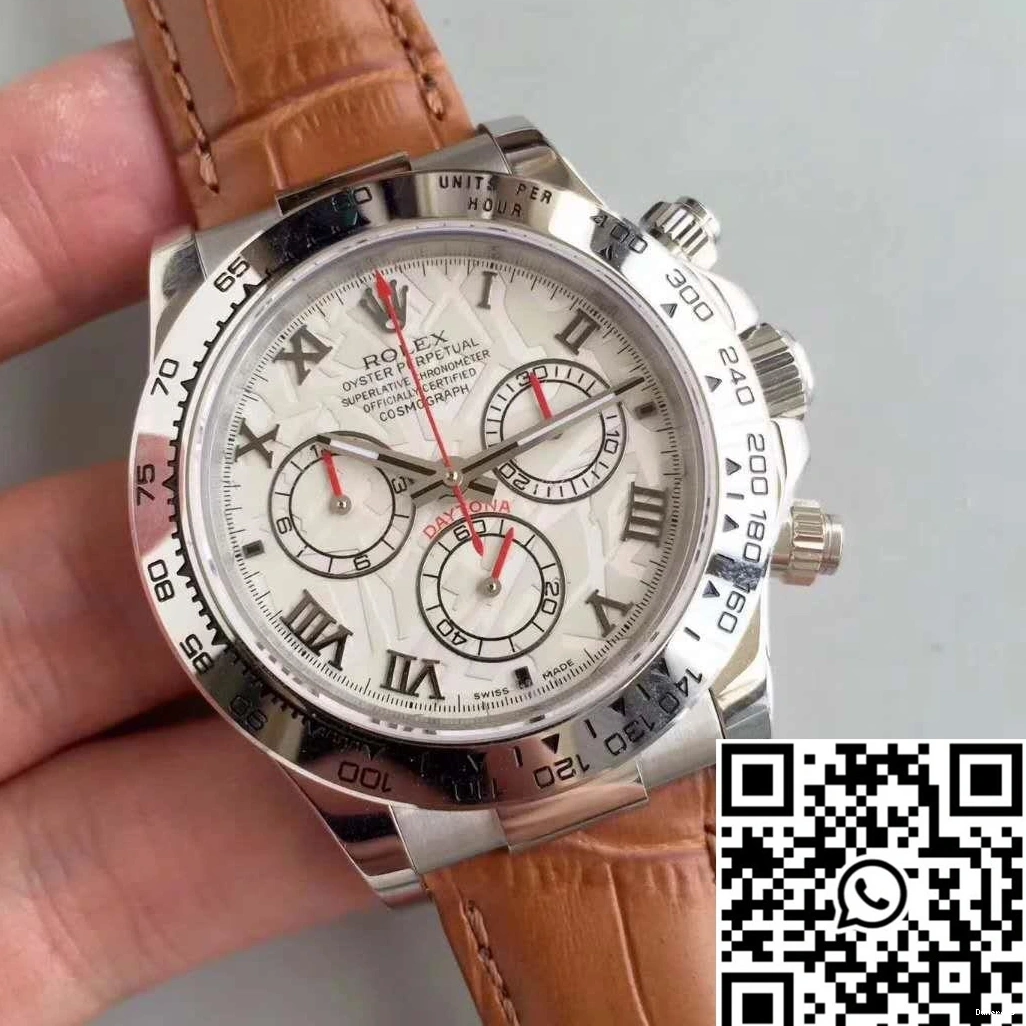 Rolex Dial JH White 116520 Daytona Factory Cosmograph 0424